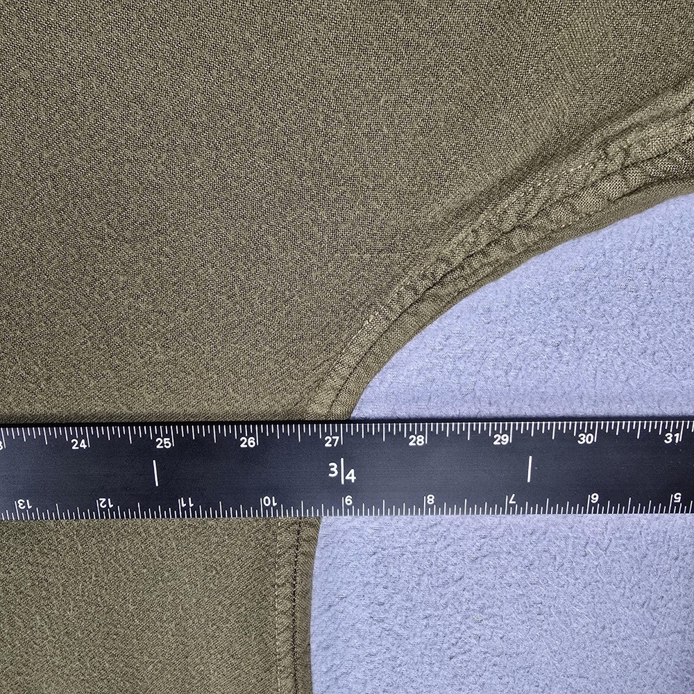Soft Surroundings Tunic Top Womens One Size Green Lagenlook Dolman Pockets - Picture 6 of 8